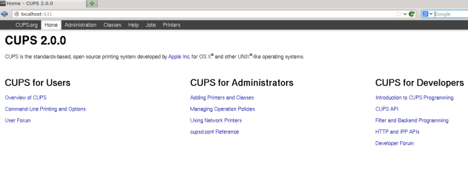 CUPS-home